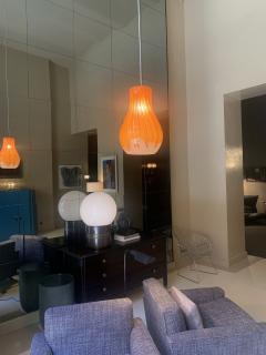 Ludovico Diaz de Santillana Anemone pendant chandelier in glass by Ludovico Diaz de Santillana for Venini - 4633354
