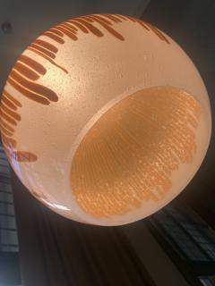 Ludovico Diaz de Santillana Anemone pendant chandelier in glass by Ludovico Diaz de Santillana for Venini - 4633356