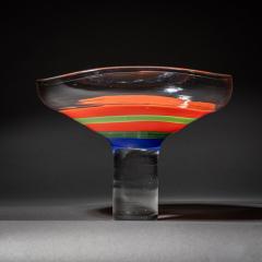 Ludovico Diaz de Santillana Philips Glass Vase by Ludovico Diaz de Santillana for Venini Italy 1968 70 - 4543327