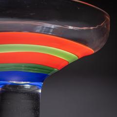 Ludovico Diaz de Santillana Philips Glass Vase by Ludovico Diaz de Santillana for Venini Italy 1968 70 - 4543329