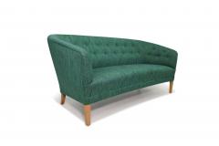 Ludvig Pontoppidan Ludvig Pontoppidan Danish Cabinetmaker Wool Sofa circa 1940 - 4750041
