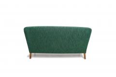 Ludvig Pontoppidan Ludvig Pontoppidan Danish Cabinetmaker Wool Sofa circa 1940 - 4750048