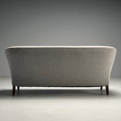 Ludvig Pontoppidan Ludvig Pontoppidan Danish Mid Century Modern Sofa Light Gray Wool 1950s - 3633311