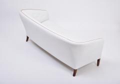 Ludvig Pontoppidan Reupholstered Danish Mid Century Modern Three Seat Sofa by Ludvig Pontoppidan - 1985386