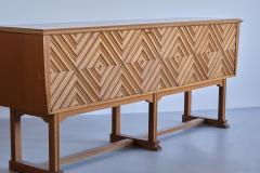 Ludvig Sturm Exceptional Ludvig Sturm Solid Oak Sideboard Inrednings Kompaniet Malm 1948 - 3325579