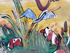 Ludwig Bemelmans Dogs Hounds on Foxhunt Pheasant Duck Black Bird Owl Squirrel Crane Porcupine - 1058165