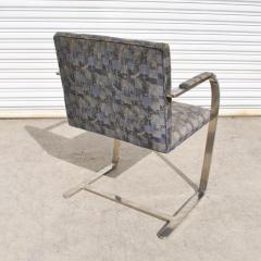 Ludwig Mies Van Der Rohe 1 Stainless Steel Flat Bar Mies Van Der Rohe Brno Chair for Knoll - 2755154