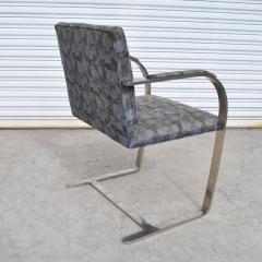 Ludwig Mies Van Der Rohe 1 Stainless Steel Flat Bar Mies Van Der Rohe Brno Chair for Knoll - 2755155