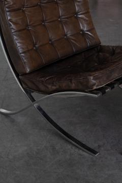 Ludwig Mies Van Der Rohe Barcelona Lounge Chair Ottoman By Mies van der Rohe for Knoll - 4513249