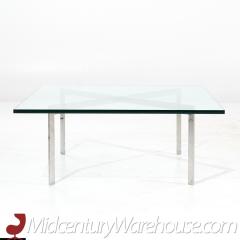 Ludwig Mies Van Der Rohe Ludwig Mies van der Rohe for Knoll Barcelona Chrome and Glass Coffee Table - 3684822