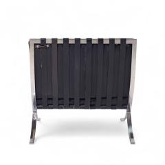 Ludwig Mies Van Der Rohe Mies Van Der Rohe for Knoll Barcelona Mid Century Lounge Chairs Pair - 4218735