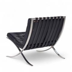 Ludwig Mies Van Der Rohe Mies Van Der Rohe for Knoll Barcelona Mid Century Lounge Chairs Pair - 4218736