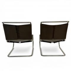 Ludwig Mies Van Der Rohe Mies van der Rohe MR 30 5 Lounge Chairs Knoll 1970 - 4528896