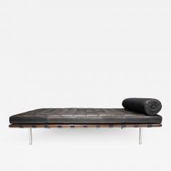 Ludwig Mies Van Der Rohe Mies van der Rohe for Knoll Barcelona Daybed in Black Leather - 2011110