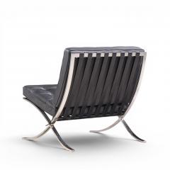 Ludwig Mies Van Der Rohe Mies van der Rohe for Knoll Mid Century Barcelona Chairs Pair - 4660141