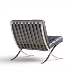 Ludwig Mies Van Der Rohe Mies van der Rohe for Knoll Mid Century Barcelona Chairs Pair - 4710506