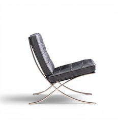 Ludwig Mies Van Der Rohe Mies van der Rohe for Knoll Mid Century Barcelona Chairs Pair - 4710508