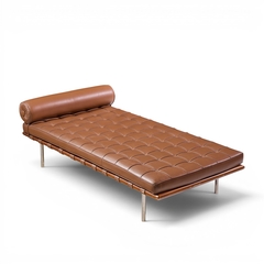 Ludwig Mies Van Der Rohe Mies van der Rohe for Knoll Mid Century Barcelona Daybed Chaise - 4697706