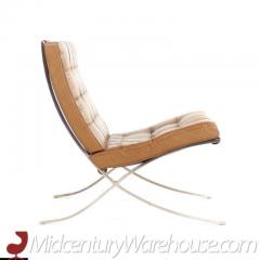 Ludwig Mies Van Der Rohe Mies van der Rohe for Knoll Mid Century Barcelona Lounge Chairs Pair - 3319101