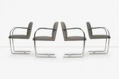 Ludwig Mies Van Der Rohe Mies van der Rohe for Knoll set of Four Bruno Chairs - 3189463