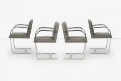 Ludwig Mies Van Der Rohe Mies van der Rohe for Knoll set of Four Bruno Chairs - 3189465