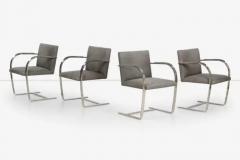 Ludwig Mies Van Der Rohe Mies van der Rohe for Knoll set of Four Bruno Chairs - 3189468