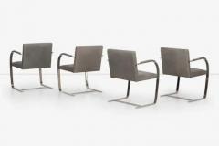 Ludwig Mies Van Der Rohe Mies van der Rohe for Knoll set of Four Bruno Chairs - 3189471