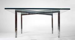 Ludwig Mies Van Der Rohe Museum Quality Ludwig Mies van der Rohe Barcelona Chairs with Table - 1392299