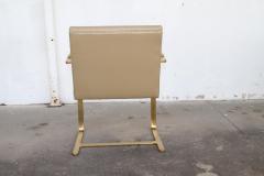 Ludwig Mies Van Der Rohe One Brass Flat Bar Brno Chairs by Mies Van Der Rohe - 2995530