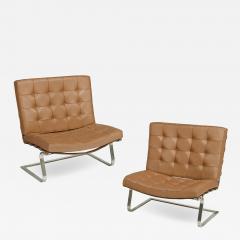 Ludwig Mies Van Der Rohe Pair Early Mies Van Der Rohe Lilly Reich Tugendhat Chairs - 4532407