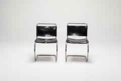Ludwig Mies Van Der Rohe Pair of Ludwig Mies van der Rohe for Knoll MR10 Chairs 1970 c  - 4634883