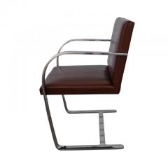 Ludwig Mies Van Der Rohe Set of 2 Knoll Mies Van Der Rohe Brno Flat Bar Chairs - 2456117