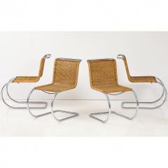 Ludwig Mies Van Der Rohe Set of 4 Vintage MR10 Chairs by Mies Van Der Rohe - 3854520