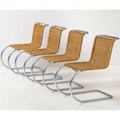 Ludwig Mies Van Der Rohe Set of 4 Vintage MR10 Chairs by Mies Van Der Rohe - 3854521