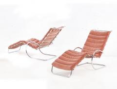 Ludwig Mies van der Rohe MR Adjustable Chaise Knoll 1980 - 2152068