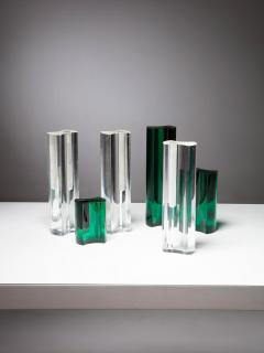 Luiggi Massoni Set of Six Vases by Luigi Massoni for Guzzini - 4724766