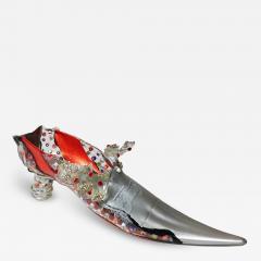 Luigi Bona Coca cola bottle Murrine glass shoe by Luigi Bona - 4101300