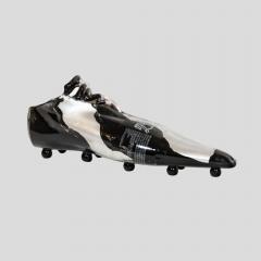 Luigi Bona Coca cola bottle glass boot sculpture by Luigi Bona - 4092885