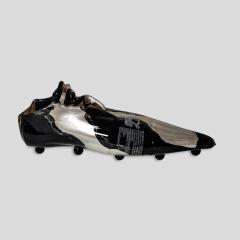 Luigi Bona Coca cola bottle glass boot sculpture by Luigi Bona - 4092892