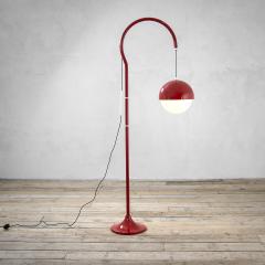 Luigi Buti Bandini Kartell Red Floor Lamp Mod 4055 by Luigi Bandini Buti 70 - 2634758