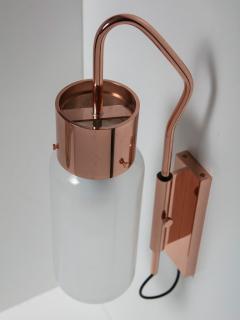 Luigi Caccia Dominioni Bidone Copper Wall Lamp by Caccia Dominioni for Azucena - 4726466