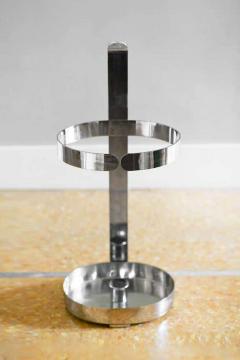 Luigi Caccia Dominioni Fasce Cromate Umbrella Stand by Luigi Caccia Dominioni for Azucena 1980 - 3348267
