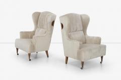 Luigi Caccia Dominioni Luigi Caccia Dominioni Ambrosianeum High Back Lounge Chairs - 2796109