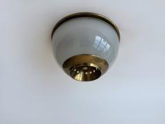 Luigi Caccia Dominioni Luigi Caccia Dominioni LSP3 Brass and Glass ceiling or wall light Italy 1960s - 4615310