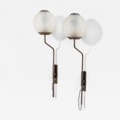 Luigi Caccia Dominioni Luigi Caccia Dominioni Pair of Wall Sconces mod LP11 - 4237478