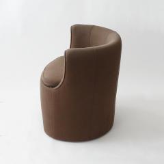 Luigi Caccia Dominioni Luigi Caccia Dominioni for Azucena P22 Studio Chocolate Swivel chair - 3864202