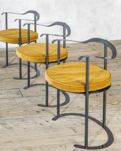 Luigi Caccia Dominioni Luigi Caccia Dominioni for Azucena Set of 8 Chairs mod P4 Catilina - 4463473