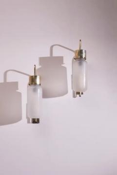 Luigi Caccia Dominioni Luigi Caccia Dominioni pair of Lp10 Bidone wall lights for Azucena Italy 1960s - 3485218