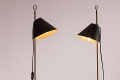 Luigi Caccia Dominioni Luigi Caccia Dominioni pair of Monachella floor lamp for Azucena Italy 1950s - 4342348