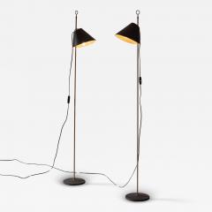 Luigi Caccia Dominioni Luigi Caccia Dominioni pair of Monachella floor lamp for Azucena Italy 1950s - 4344555